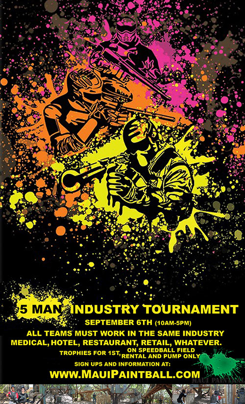 Maui Paintball Industry Event